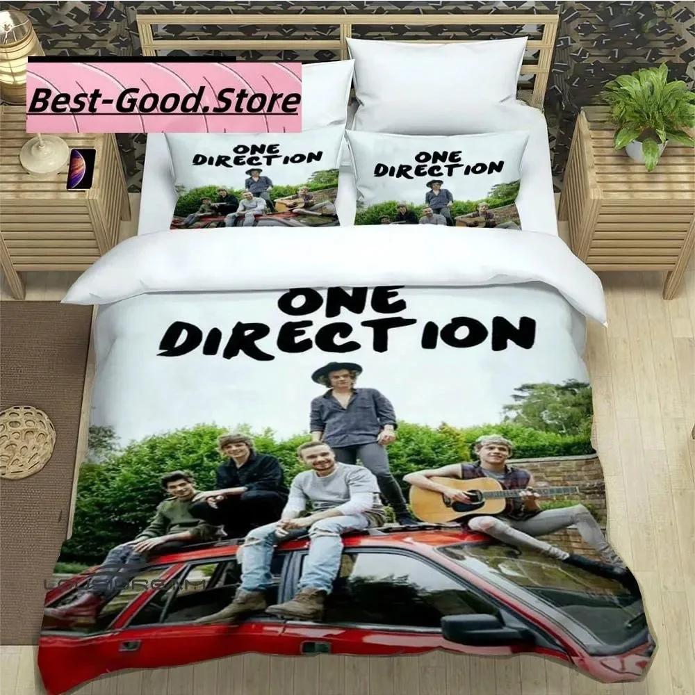 O-ONE Musikband D-Direction Bettwäsche-Set Bettwäsche-Set mit Kissenbezug Bettdeckenbezug Weich Einzel Doppel Queen Super King Größe