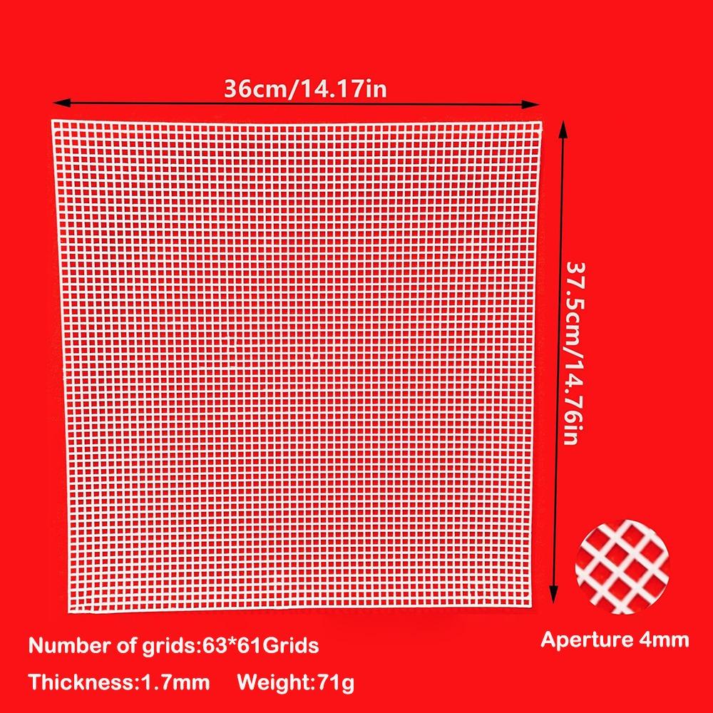 Handbag Accessories Plastic Bag Mesh Grid Durable White Mesh Cloth Net Cover