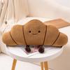 Chocolate Cookies Throw Pillow Cute Bread Plush Doll Baguette Doll Pillow Creative Bedside Cushion Female