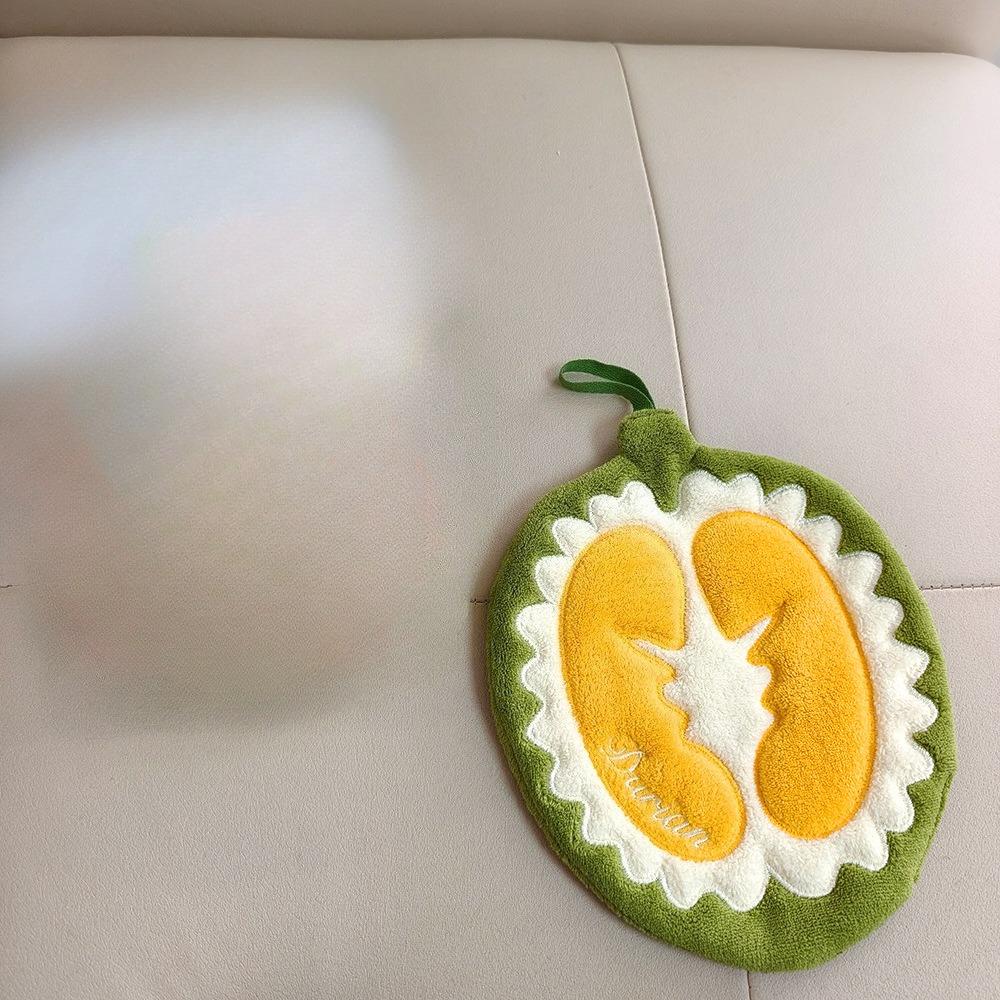 New fruit guava durian towel with cute hanging style kitchen hand towel as a souvenir