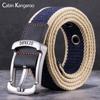 Canvas Belt Men'S Belt Casual Canvas Belt Casual Business Cowhide Pin Buckle Men'S Canvas Belt