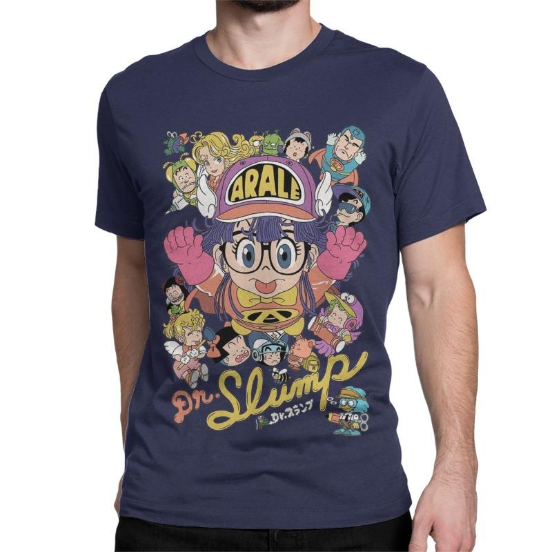 Men Womens TShirt Arale Anime Cute Funny 100 Cotton Tee  Sleeve Dr Slump T Shirts Crew Neck Tops Gift Idea Vintage T Shirt