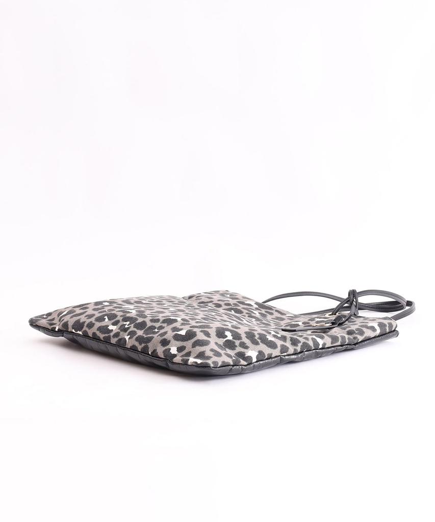 Samir Nasri Leopard Print x Metallic Tote BagA4 2412211017 Gray (012)