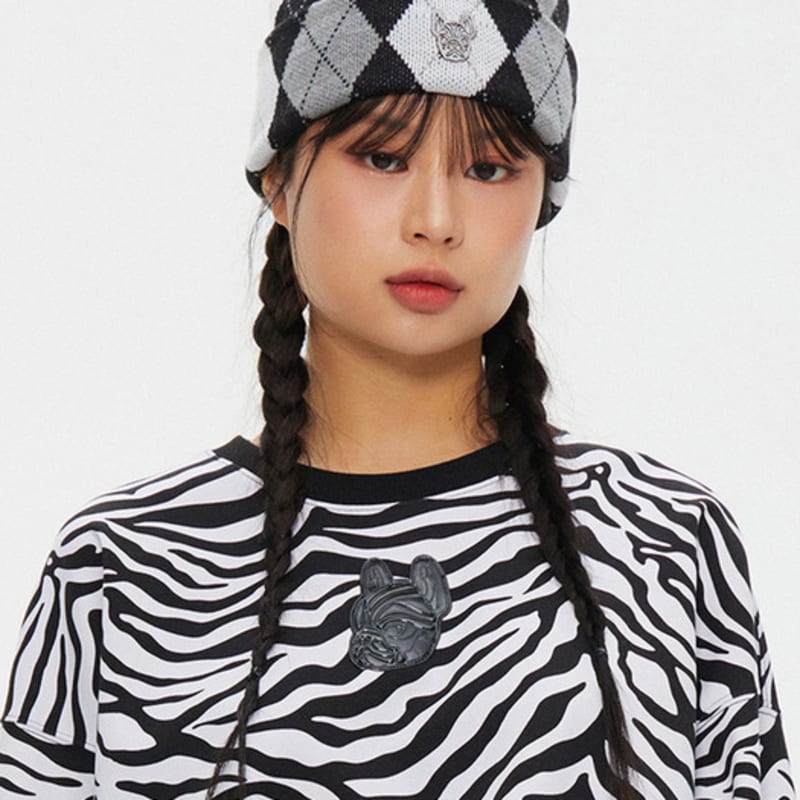 

LIFEWORK Аргайл Радок Шапка_LW224CP813 BLACK