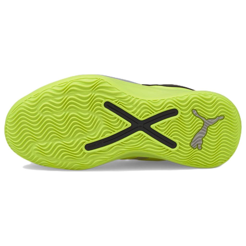 Puma Rise Nitro Lime Squeeze Men Sneakers Green Harbor-Mist 377012-05