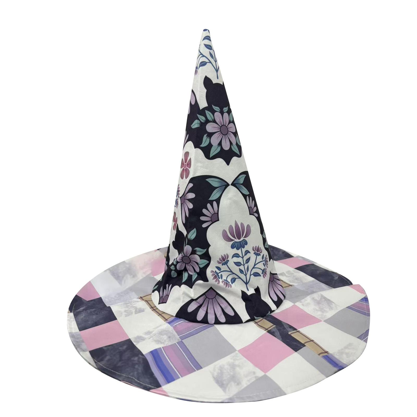 

Handmade Witch Hat, Halloween Witch Hat For Women,5pcs One Size