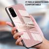 Handyhülle für Samsung Galaxy S20 FE S21 S10 S9 S8 Note 20 Ultra 10 Plus 9 Gehärtetes Glas Cover Capa Rose Rosa Prinzessin Königin