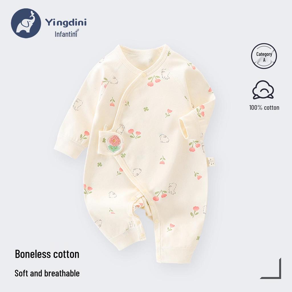 Neugeborenen Reiner Baumwolle Unisex Schmetterling Schlafanzug