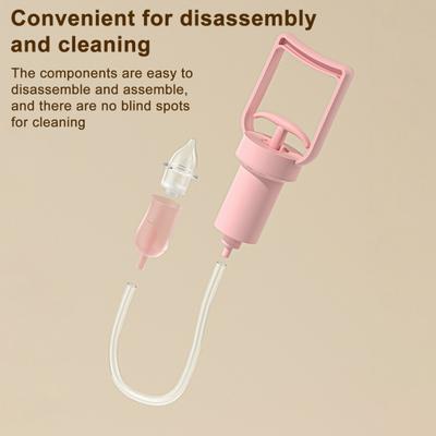 Nasensauger für Kinder, Nasenreiniger, kompaktes Design, tragbare, benutzerfreundliche Saugpumpe, manueller Nasensauger für Babys