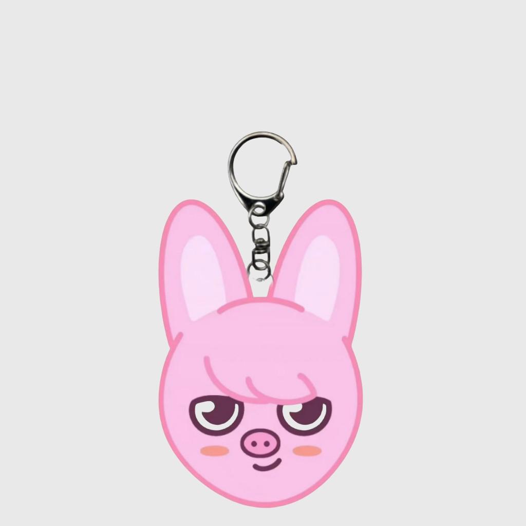 Cute New Cartoon Acrylic Doll Keychain Skzoo Keychain with Accessories, Same As Holiday Gift Givers