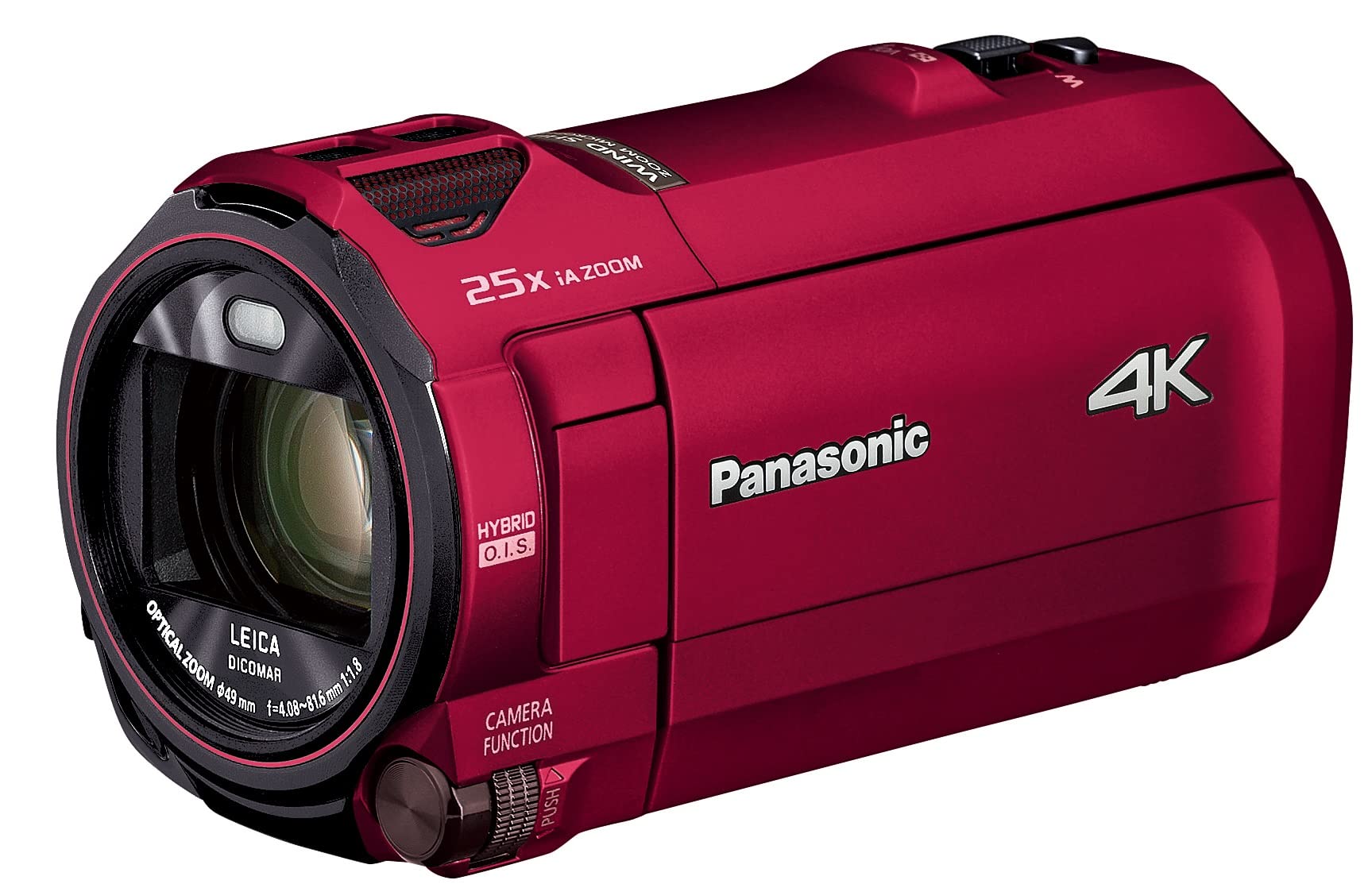

Відеокамера Panasonic 4K 64GB 20x Optical Zoom Urban Red HC-VX992MS-R