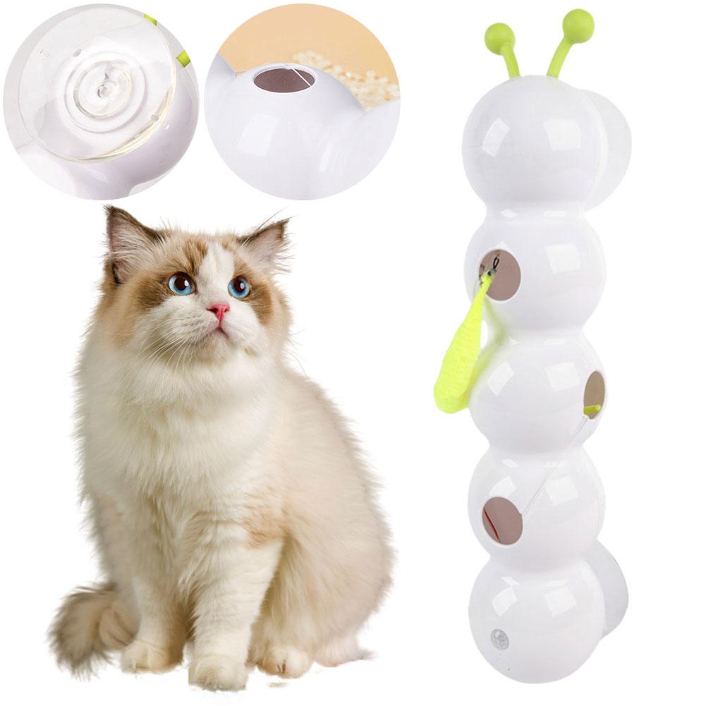 Cat Interactive Toys Intelligent Motion Activated Teasing Indoor Cat Worm Caterpillar Toy Teasing Cat Toys Pet Supplies
