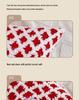 Diamond Check Jacquard Plush Christmas Pillowcase - Decorative Cushion Cover for Living Room, Bedroom, Sofa