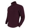 Men's Minimalist Casual Jacquard Half-Zip Stand-Up Collar Sweatshirt for Fall and Winter
