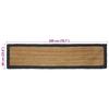 Area Rugs Natural and Dark Grey 60 x 200 cm Jute