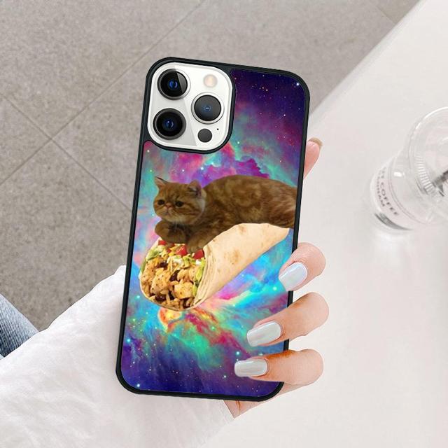 

Cute GINGER PIZZA cat Phone Case Cover For iPhone 17 Air 15 16e 14 13 12 Pro Max 11 Pro Max Plus Coque Shell iPhone 15plus