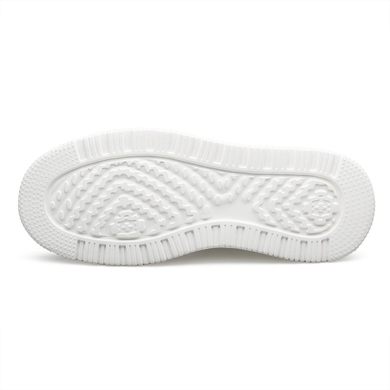 Plus Size White 6cm 8cm Elevator Board Shoes Men Sports Casual Sneakers Height Increase Shoes Invisible Man Taller Lifting Flats