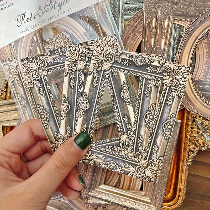 30pcs Vintage-Inspired Scrapbook Paper Pad Single-Sided Patterned Decoupage Papers for DIY Crafts, Journaling, Scrapbooking, Gift Wrapping, Album Art