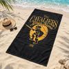Cleveland Cavaliers Custom Name Beach towels also serve as bath towels summer essential a musthave for the outdoors the beach and the pool