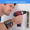Magnetic Wristband for Holding Screws, Nails, Drill Bits, Super Strong Magnets, Adjustable Strap, Essential Tool