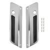 Motorcycle Reflector Decoration Saddlebag Latches Cover Locks For Road Street 2014-up