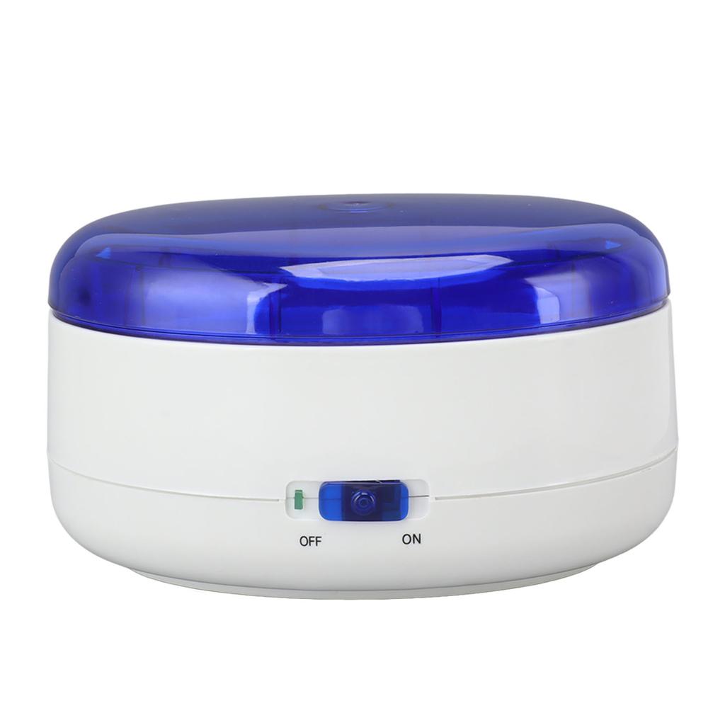 Jewelry Cleaner Machine ABS Quick Washing Portable Glasses Cleaner Machine for Ring Earing Glasses Cosmetic Brush