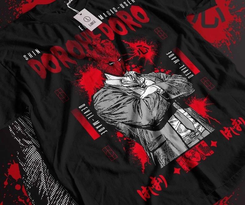 Anime Dorohedoro Black T Shirt Unisex Style S