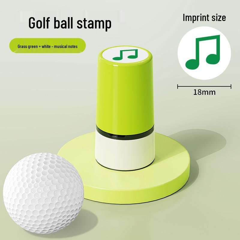 Quick-Dry Waterproof Golf Ball Marker Stamp - Various Patterns and Styles