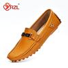 YRZL Loafers Men Handmade Leather Loafer Casual Driving Flats Slip-on Shoes Luxury Comfy Moccasins Size 48 Loafers Shoes for Men