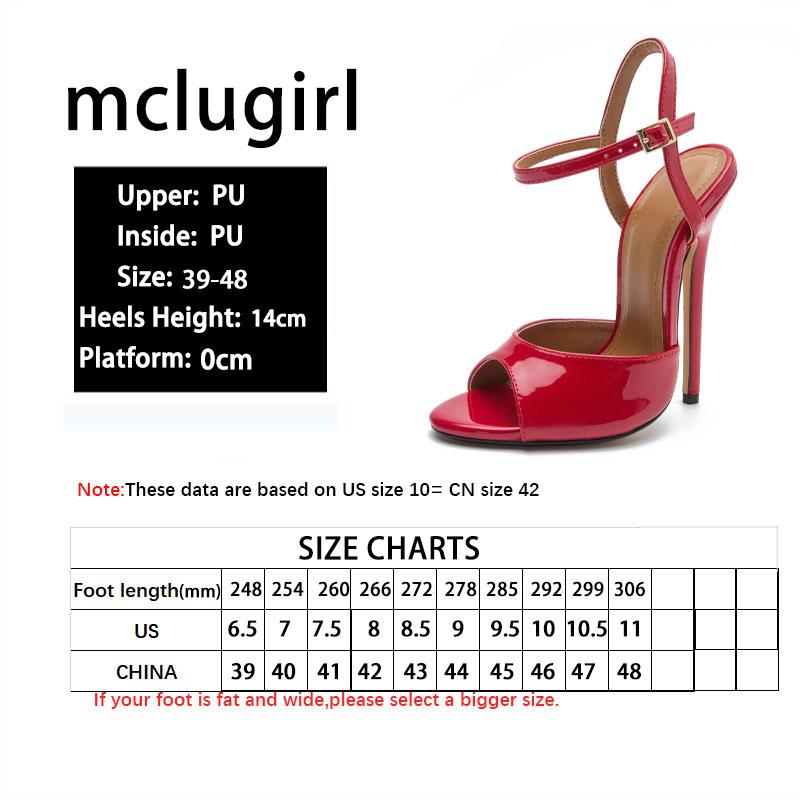Mclugiirl 11cm-15cm Sandali Scarpe da Donna Bocca di Pesce Sexy da Donna da Uomo Sandali da Festa da Nightclub Finti Mamma Tacchi Alti Tacco ZQJ