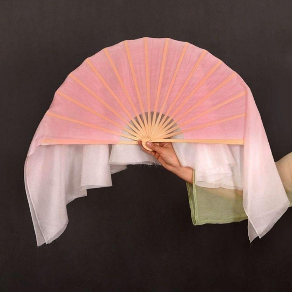 Długi Imitacja Chiński Krótki Fan do Tańca Brzucha Ręcznie Malowany dla Dorosłych Dzieci Kobiet