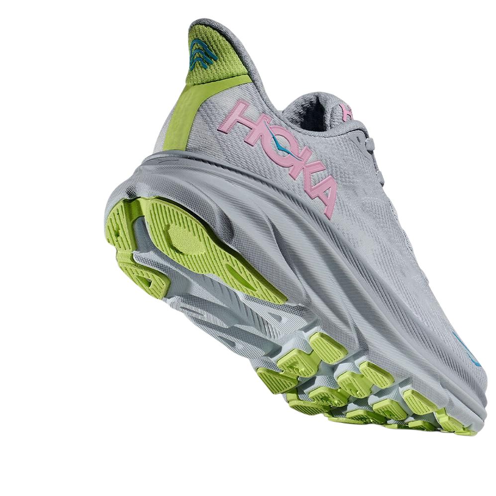 HOKA Clifton 9 Gull Sea Ice Damen Sneaker Grau 1127896-GLLS
