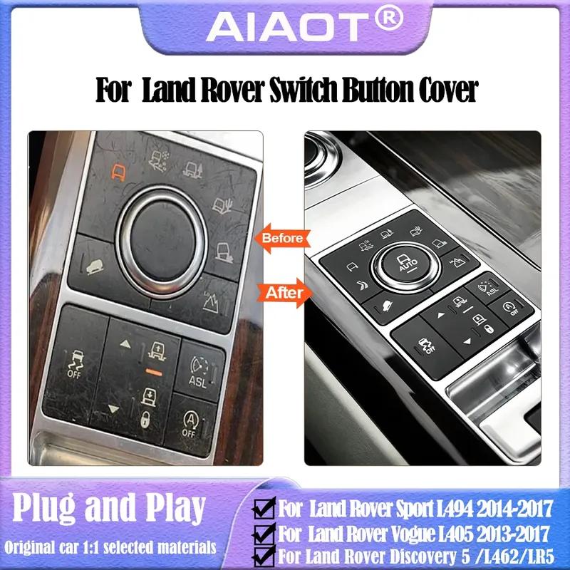 Accessories Car High Quality Car Terrain Mode Switch Center Console Button Cover For Land Rover Vogue/Sport L405 2013-2017