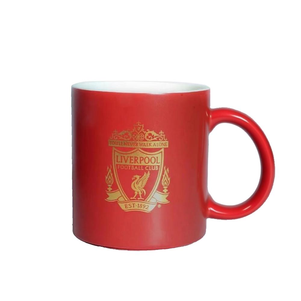 Classic Gold Liverpool Mug Fooall Fan Cup Branded Sports Water Bottle Premier League Official Merchandise