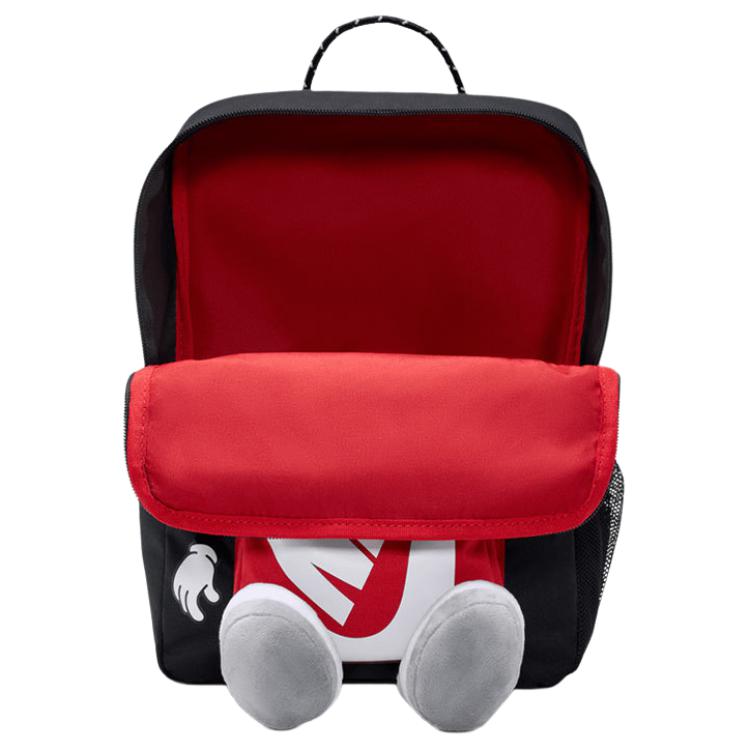 New Nike Sports Minimalist Style Backpack Unisex Black & Red HM9973-010