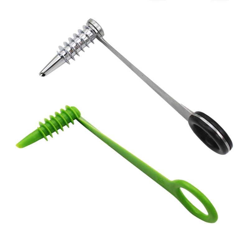Stainless Steel Spiral Vegetable Fruit Cutting Tool Kitchen Gadget Vegetable Screw Upgraded Stainless Steel Rotary Cutting Tool