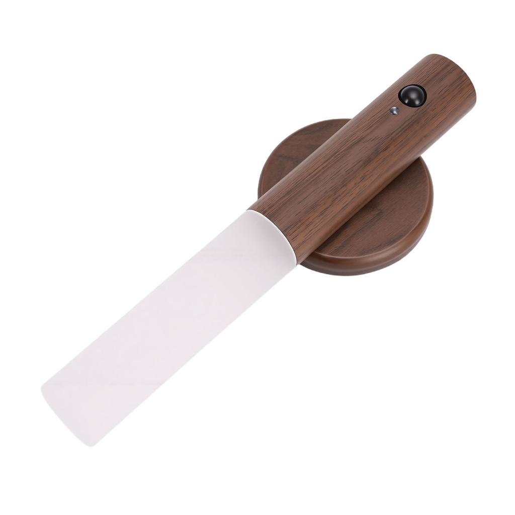 Wooden Motion Sensor Light Indoor Rechargeable LED Battery Operated Wall Sconce for Bedroom Corridor Staircase
