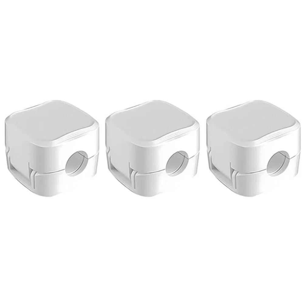 1/3/6pcs Wall Mounted Charging Cable Organiser Clips Wire Manager Management Cord Holder Phone Cable Organizer