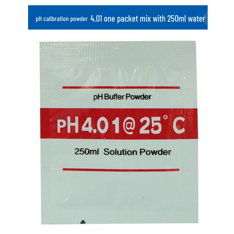 pH Calibration Powder Set: pH 9.18, 6.86, and 4.01 Standards for Electrodes