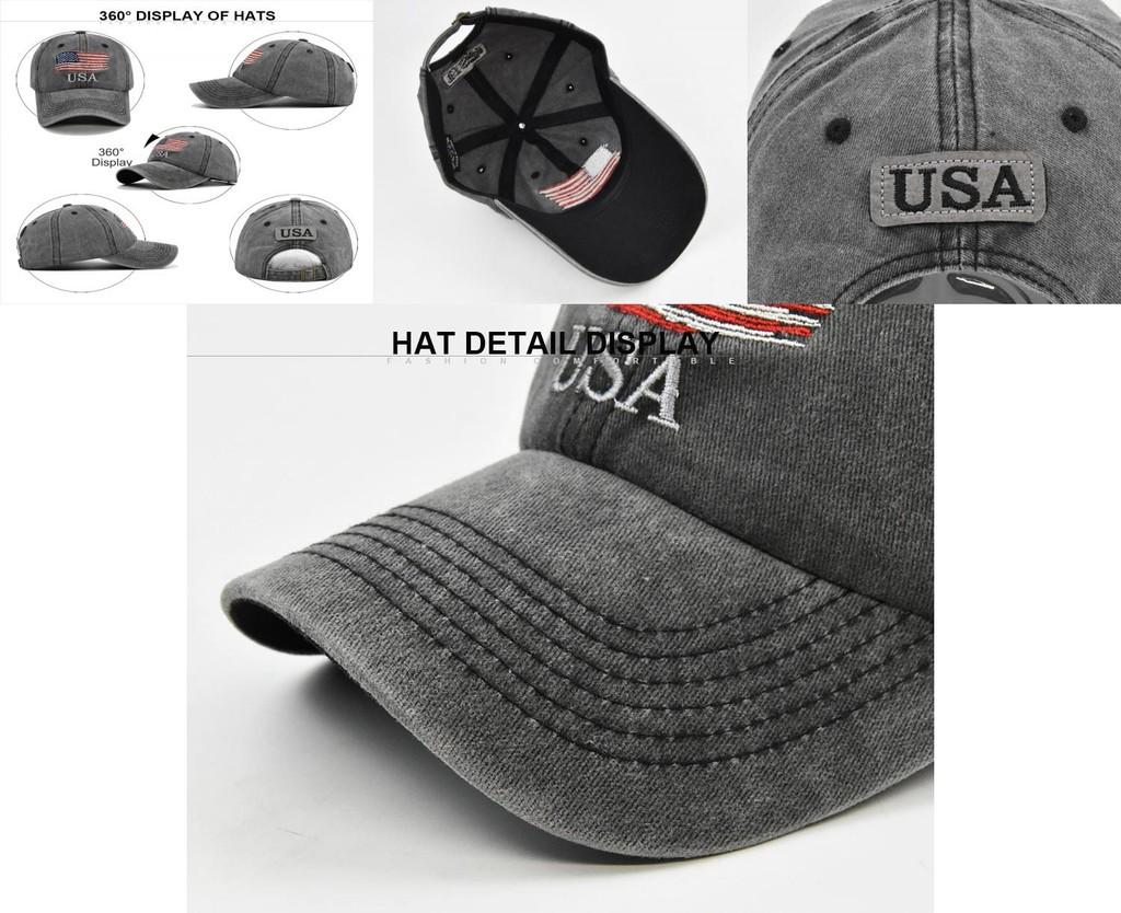 Adjustable Cotton Baseball Cap With Embroidered Duck Tongue And Curved Brim In Various Colors