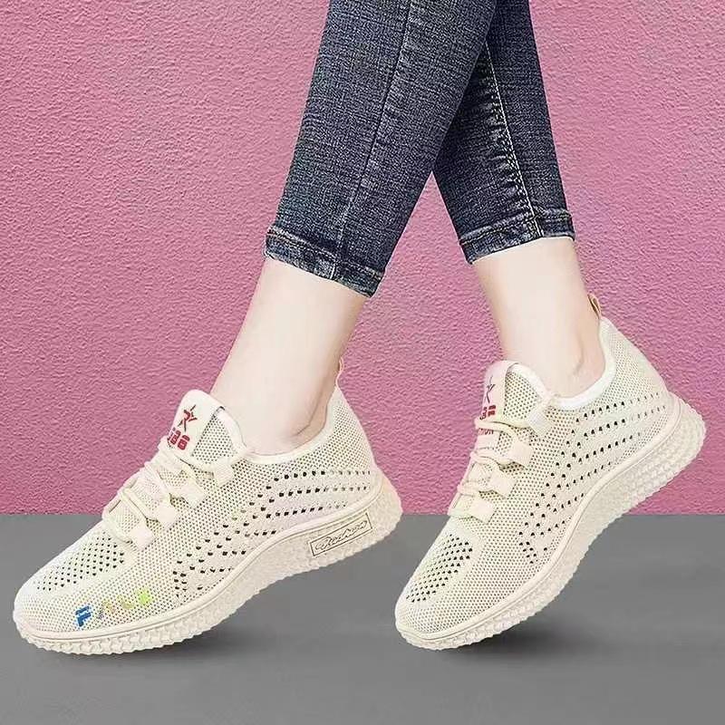 New Summer Breathable Hollow Fashion Casual Sneakers Trendy Mesh Running Shoes Sneakers