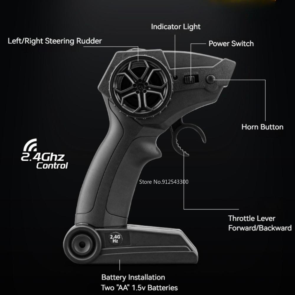 1:24 Scale Veneno Sports Car Model Toy Metal Diecast Supercar Sound Ligth Doors Opened Remote Control Vehicle Gifts for Child