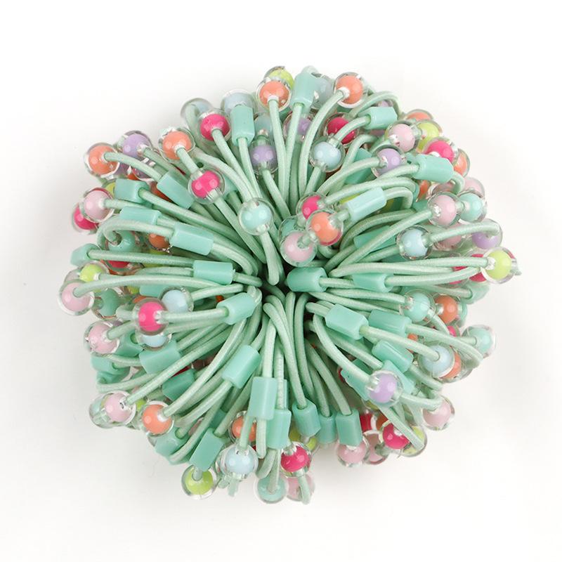 

50 шт. Милые эластичные резинки для волос, держатели для хвостика, резинки с акриловыми бусинами в виде конфет, аксессуары для изготовления детских украшений своими руками 50 Pieces