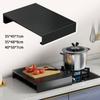 Extra Thick Gas Furnace Cover Strong Durable Carbon Steel Plate Electric Furnace Cover Space Saving Gas Stove Rack Cover