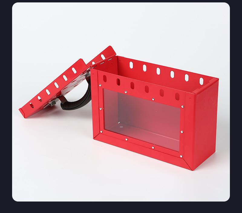 12-Compartment Portable Safety Lock Box Key Storage Device