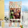 Digital Circus Personalized Name Beach Towel High Absorbency & Quick-Dry