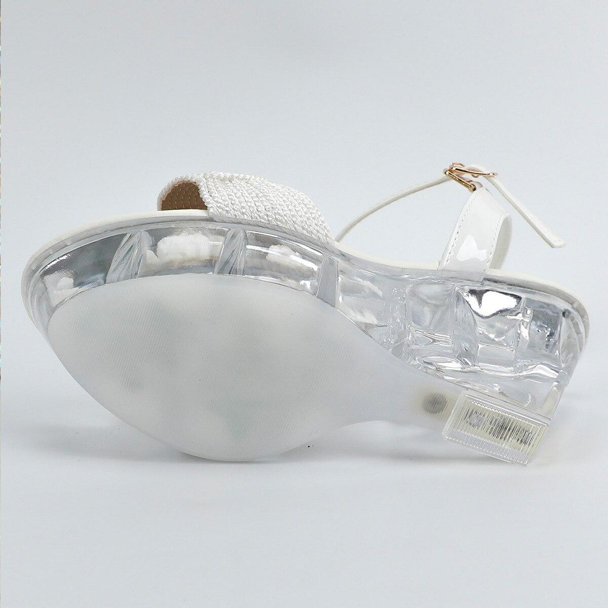 Сексуальная женская обувь на высоком каблуке 10 см — фото 6