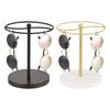 Sunglasses Organizer Display Stand Gold/Black Eyeglass Organizers Stylish Eyewear Display Holder for Any Setting