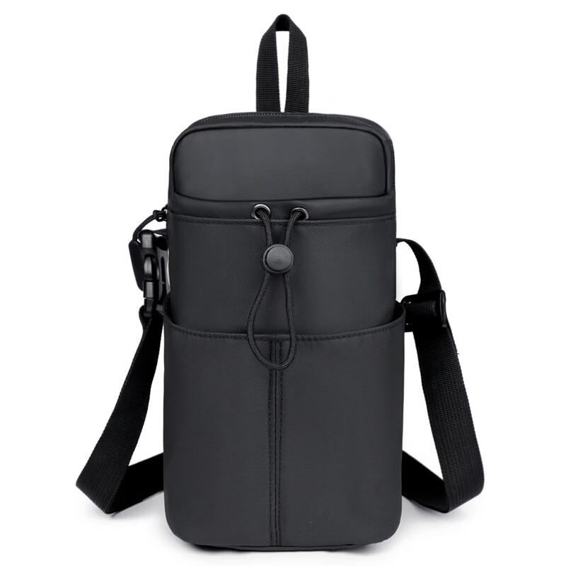 

ShengLango Magnetic Gym Crossbody Bag with Water Bottle Holder