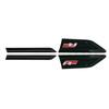 4Pcs R Line GTI 4 MOTION Logo Car Side Fender Emblem Badge Bumper Strips Sticker for Polo Go/lf Jetta Touran Tiguan Passat